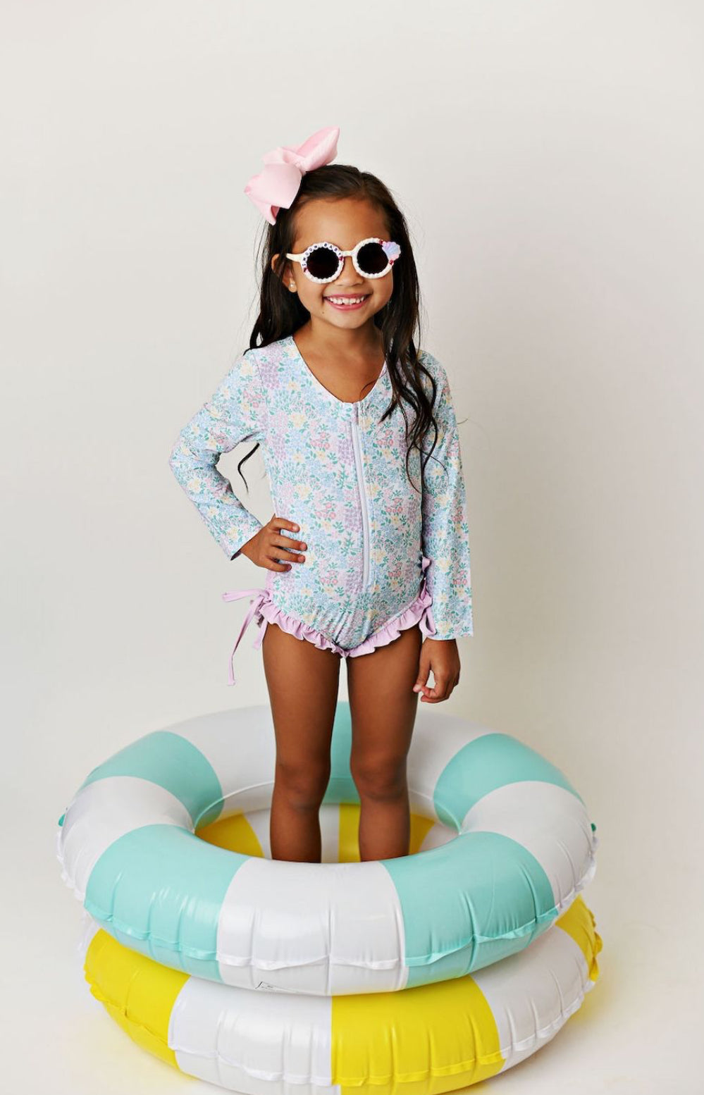 Swoon Baby Floral Rash Guard