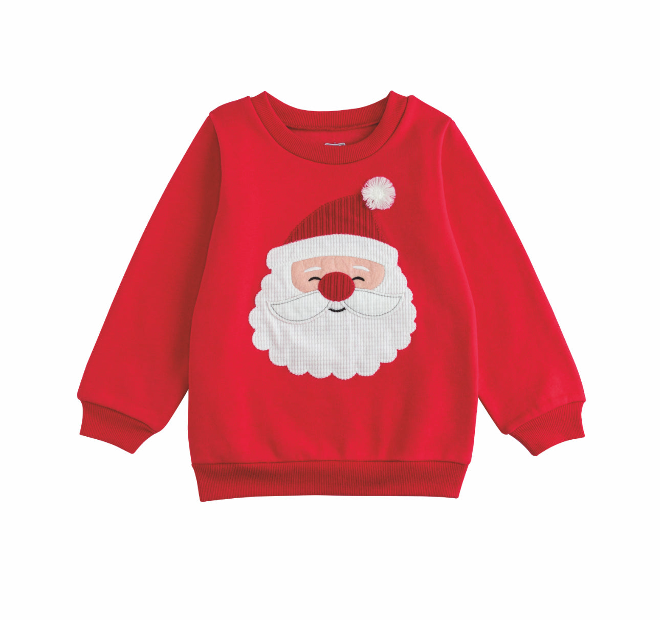 Appliqué Santa Sweatshirt
