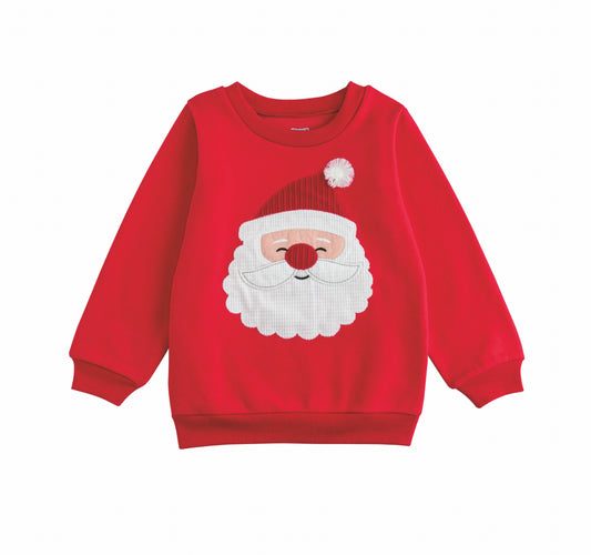 Appliqué Santa Sweatshirt