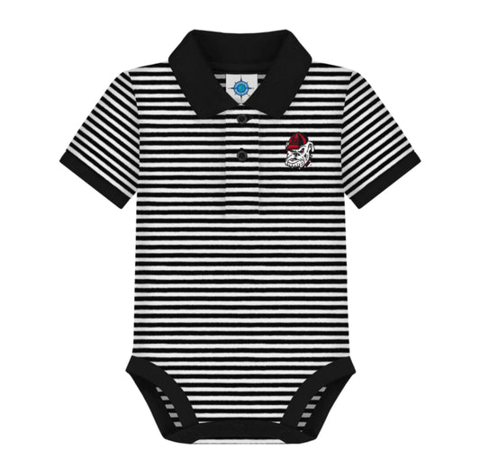 Stripe Jersey Golf Shirt