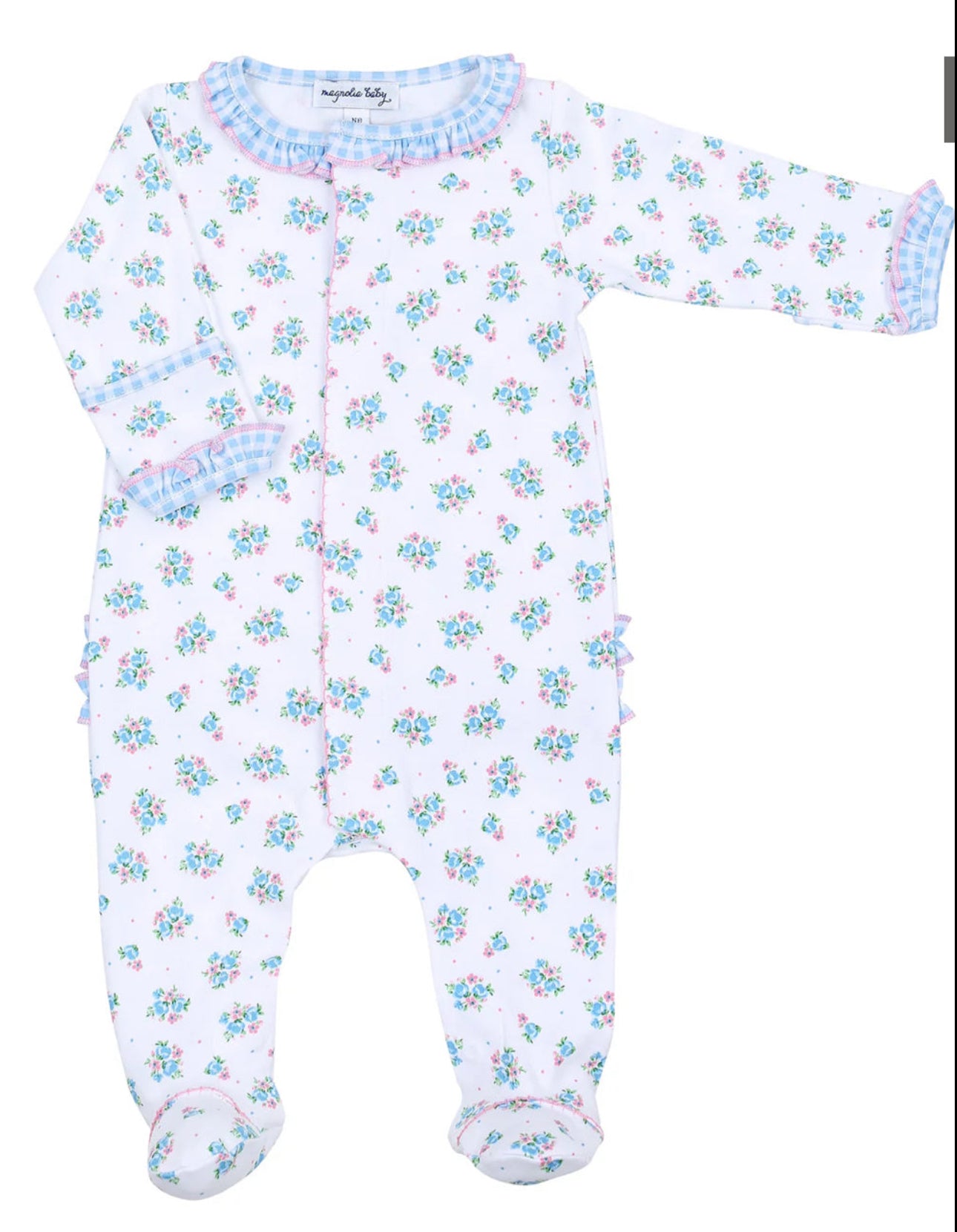 Magnolia Baby Floral Footie