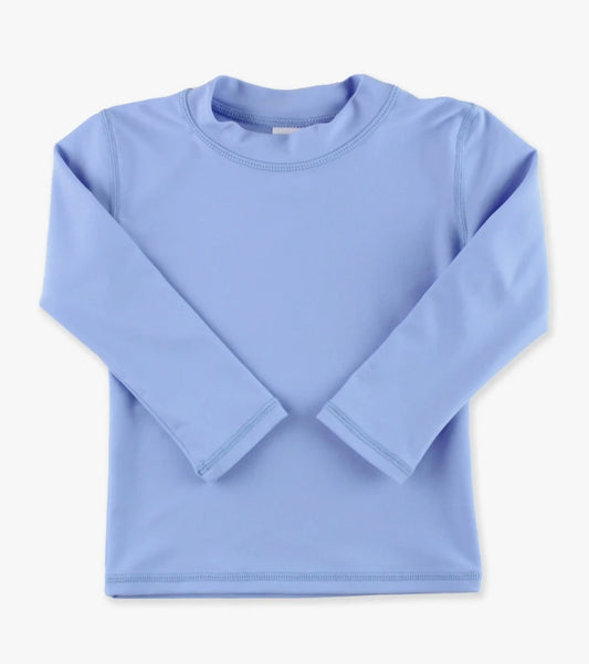 Periwinkle Blue Long Sleeve Rash Guard