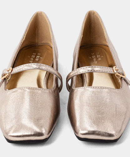 Adele Gold Flat