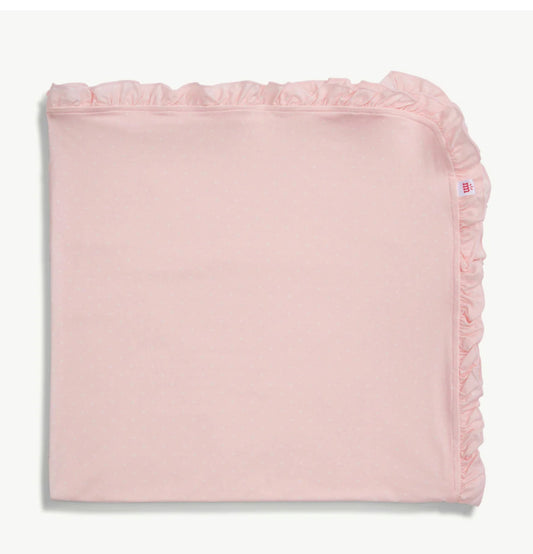 Pin Dot Pink Modal Blanket