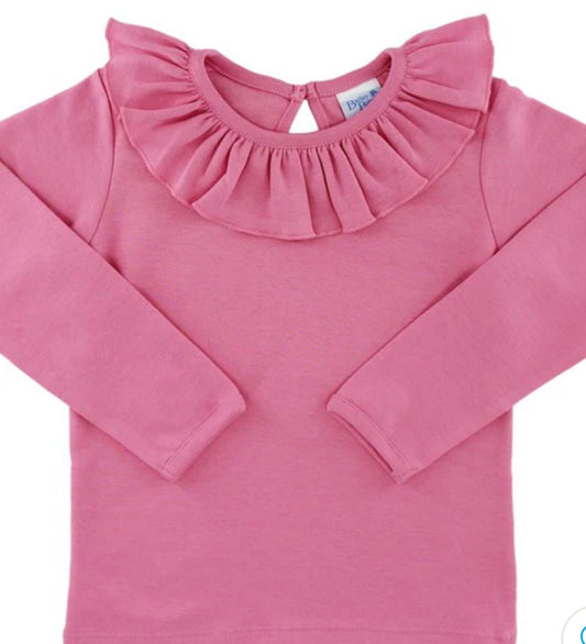 Long Sleeve Ruffle T