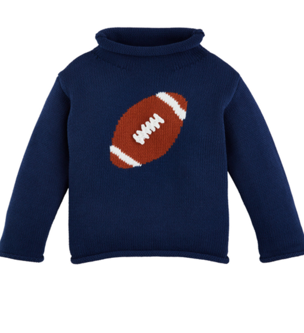 Football Rollneck Sweater