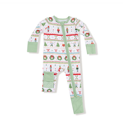 Nutcracker Print Convertible Romper