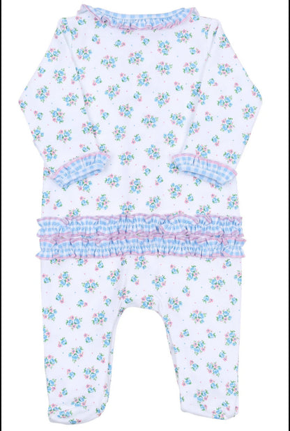 Magnolia Baby Floral Footie