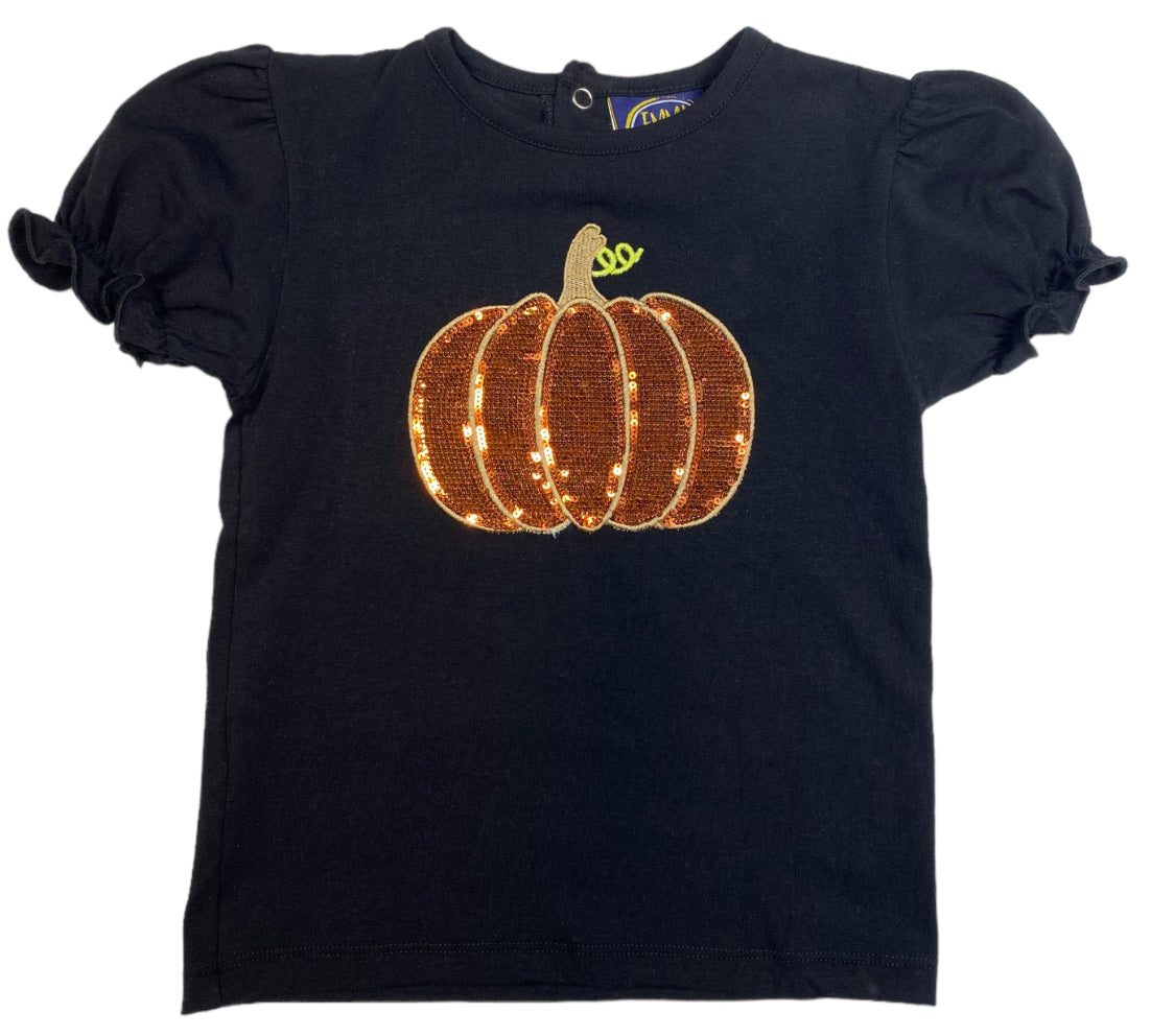 Sequin Pumpkin Shirt