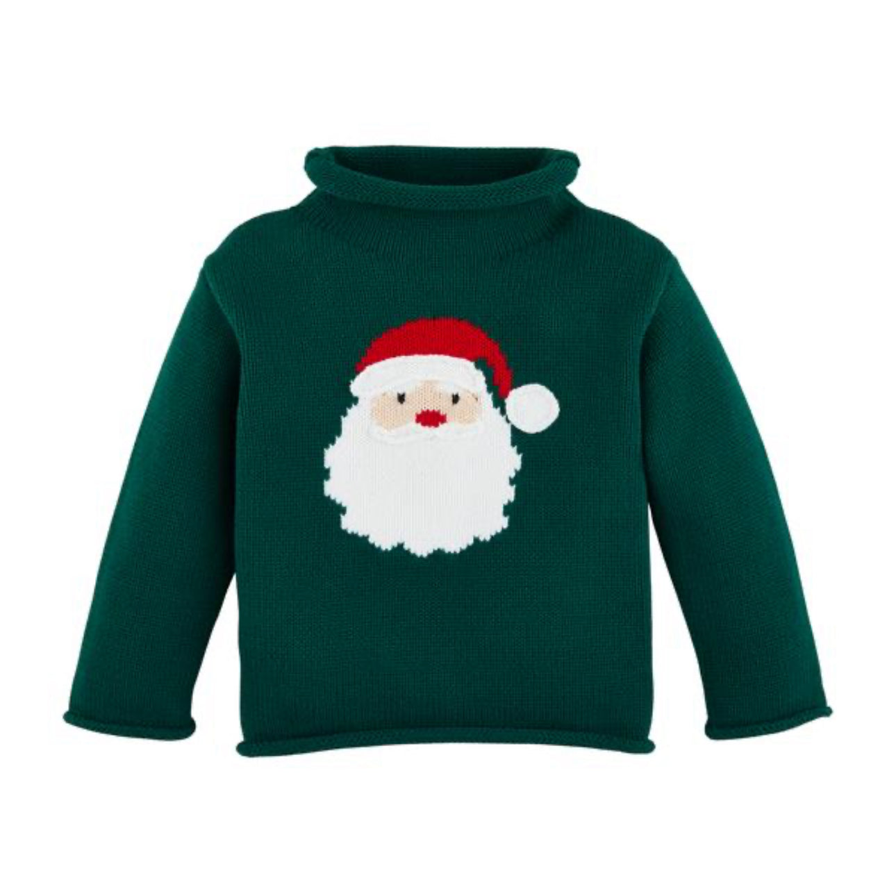 Rollneck Santa Sweater