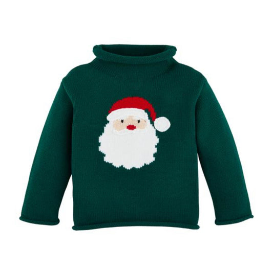 Rollneck Santa Sweater