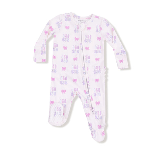Lil Sis 2Way Zipper Footie