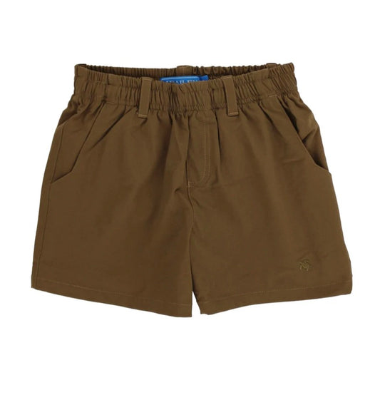 Printed Performance Short, Bark