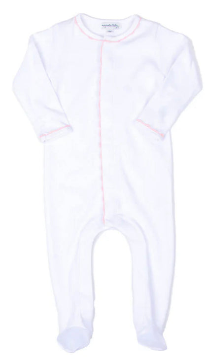 Baby Joy Crochet Piping Footie