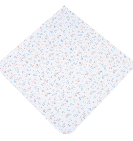 Blue Cherished Arrivals Swaddle