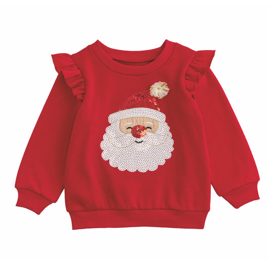 Sequin Santa Sweatshirt