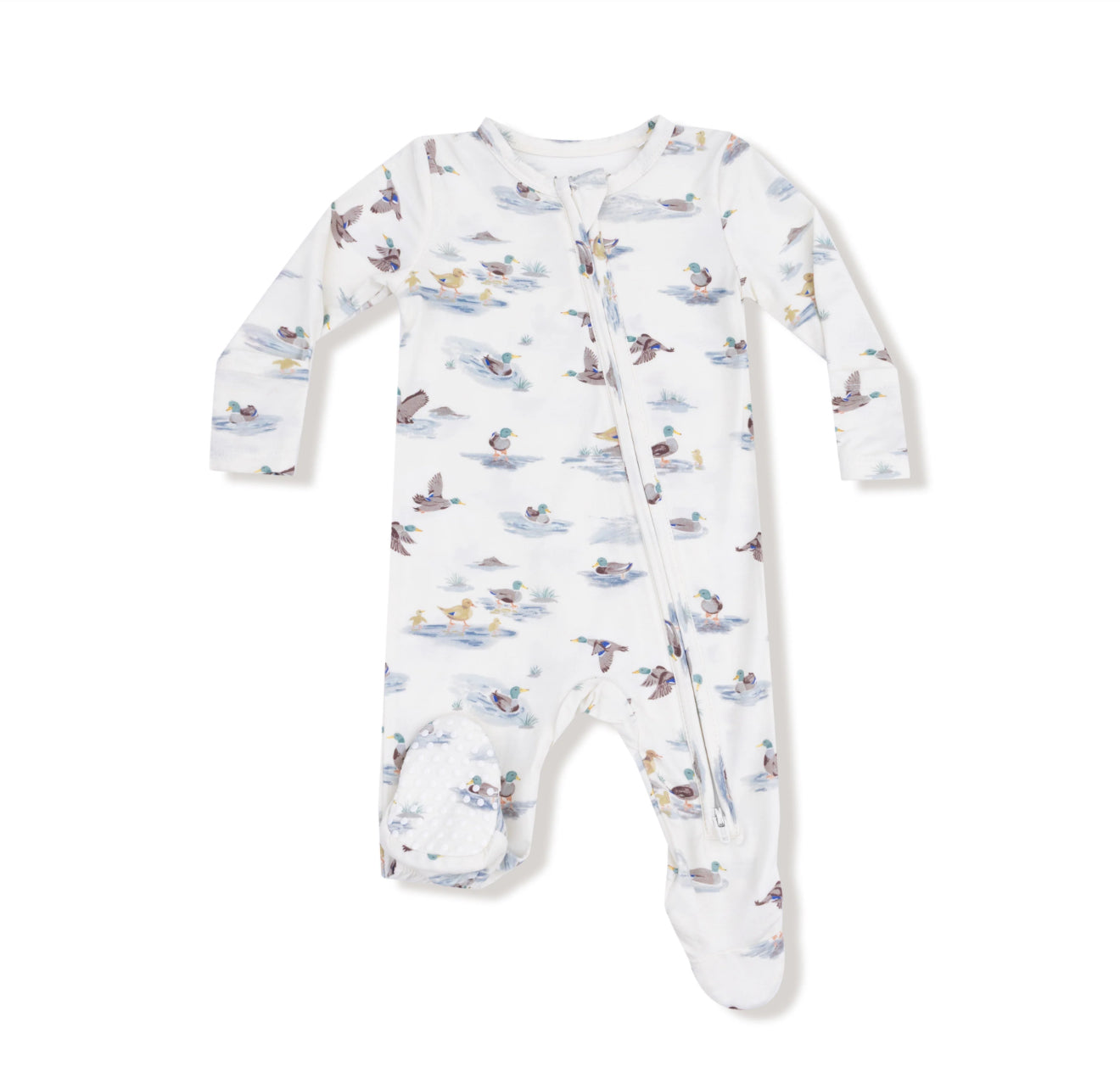 Migrating Mallard Zipper Footie