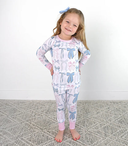 Samantha Bows 2 Piece Loungewear Set