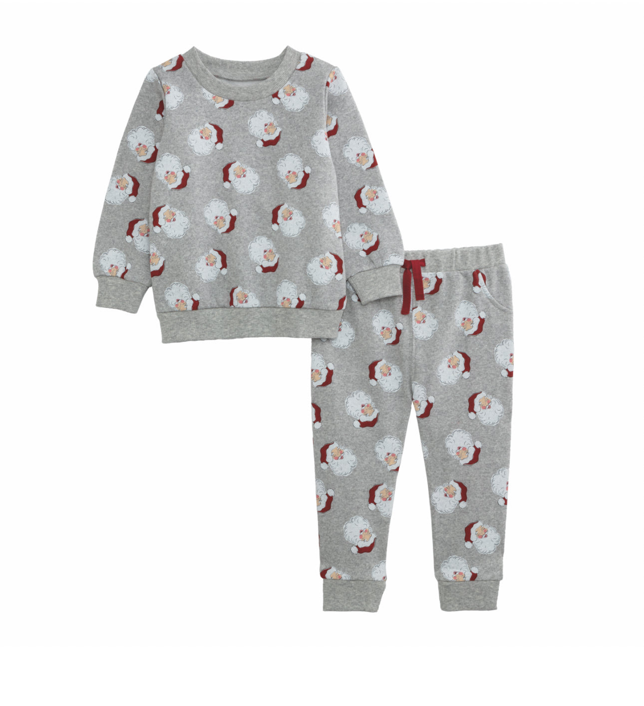 Grey Santa Jogger Set