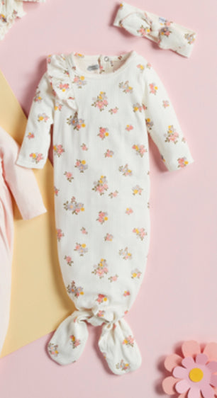 Ivory Pointelle Hown