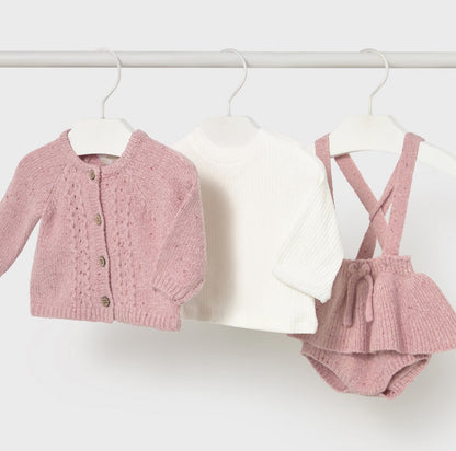Newborn Girl Three Piece Set