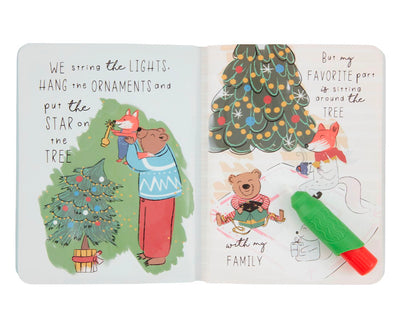 Finding our Christmas Tree Water Color Wizard Book