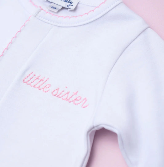 Little Sister Embroidered Gown/Converter