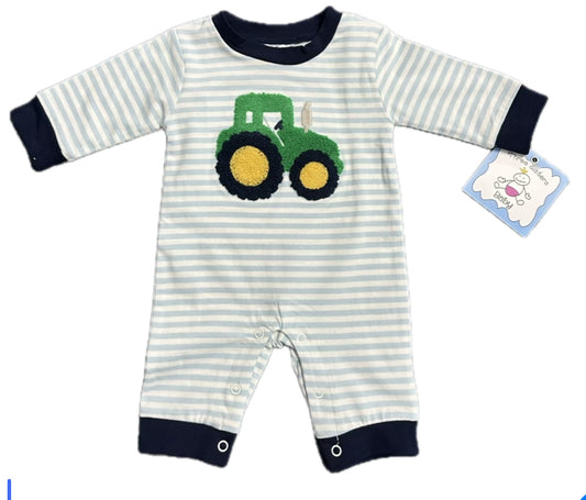 Tractor Boys Romper