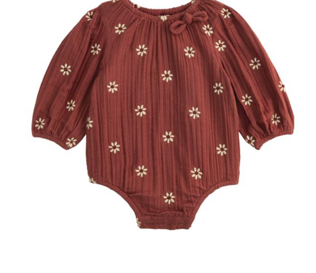 Embroidered Daisy Bubble