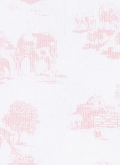 Farm Toile Pink Sleep Bag