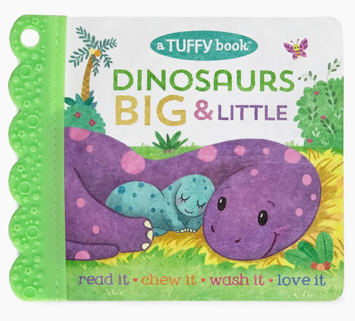 Dinosaurs Big and Little stuffy Book