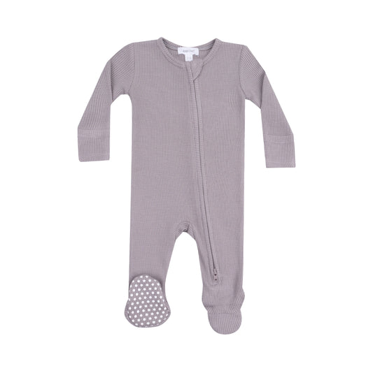Ash 2way Zipper Footie