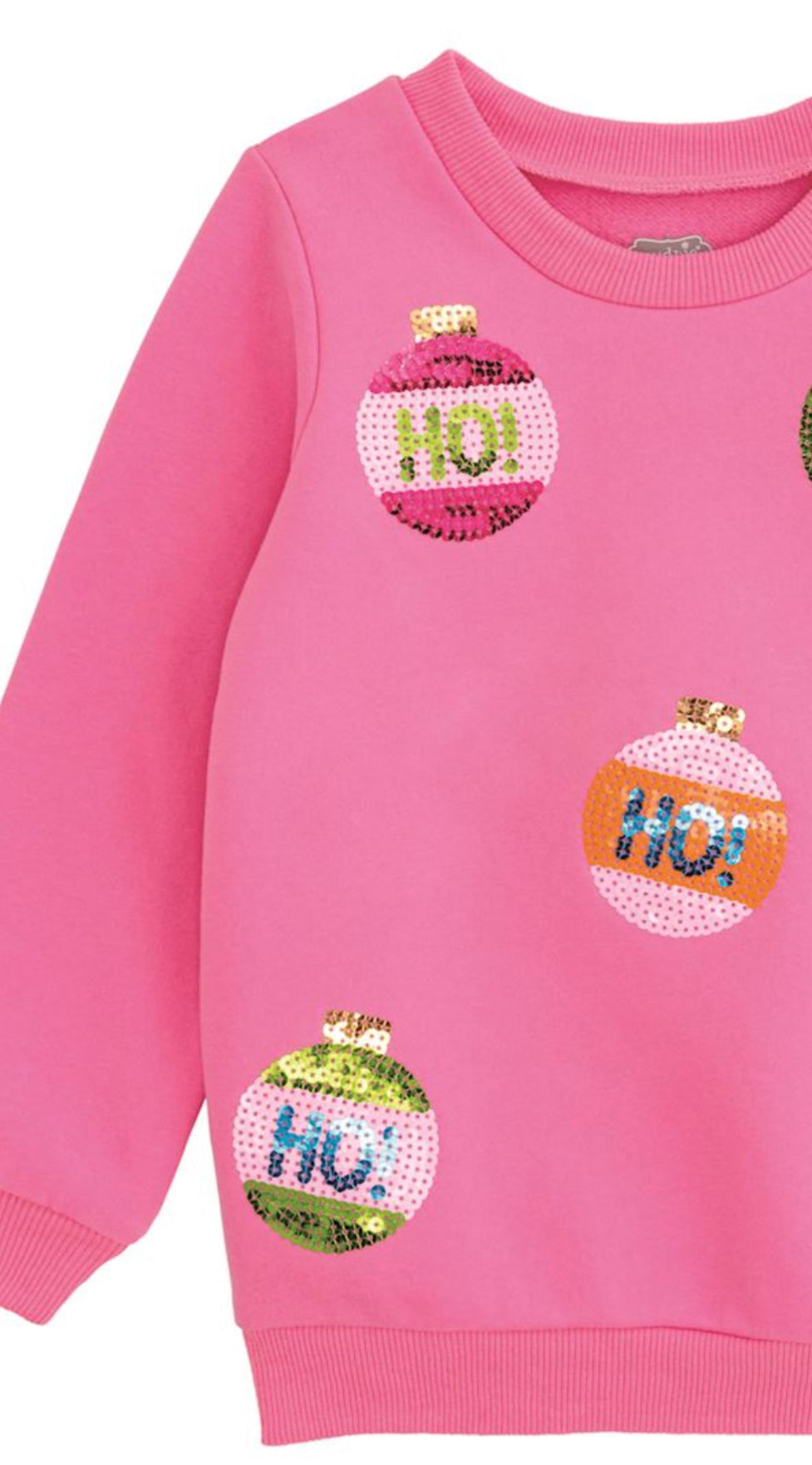 Ornament Sequin Sweatshirt