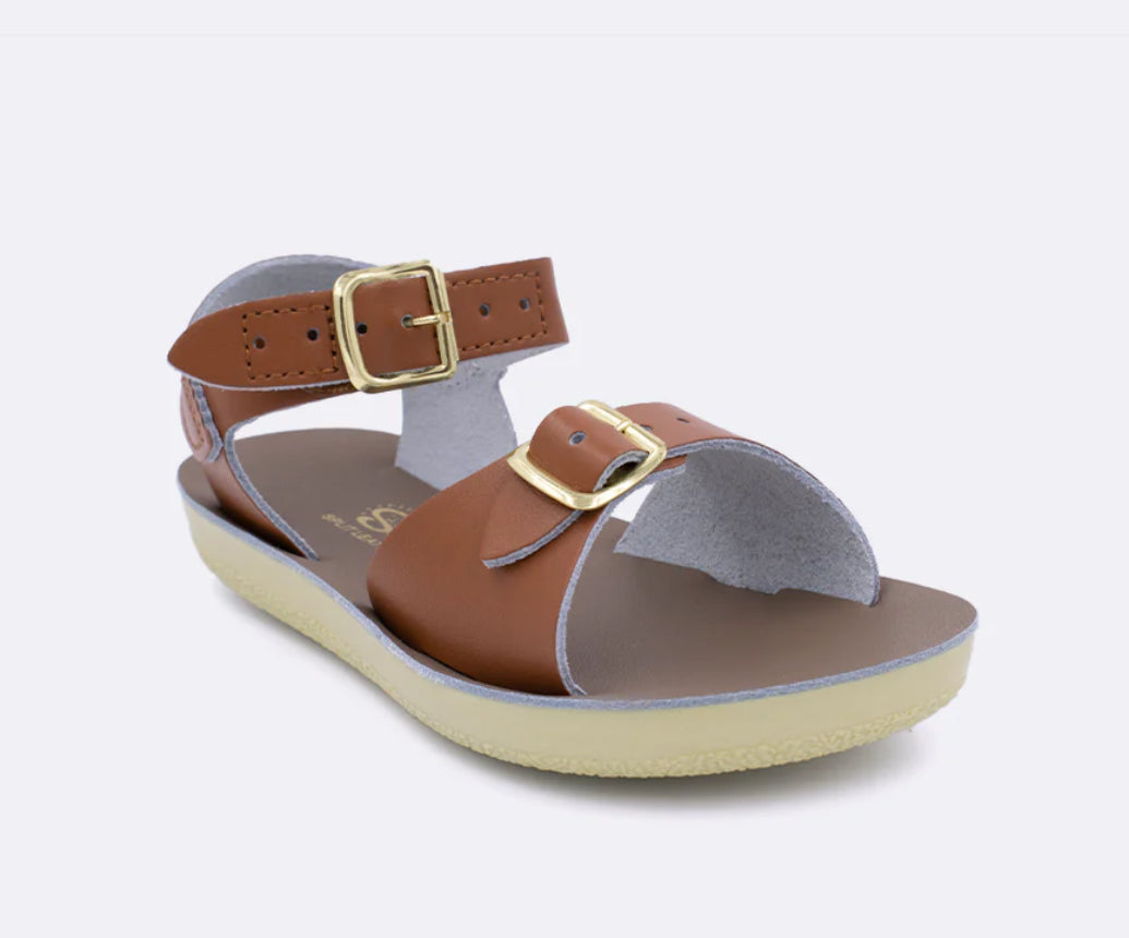 Tan Velcro Surfer Sandals