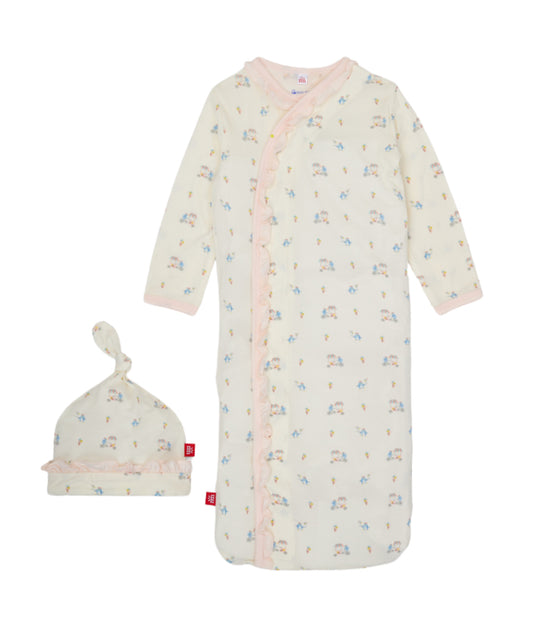 Penguin Pints Gown with Matching Hat