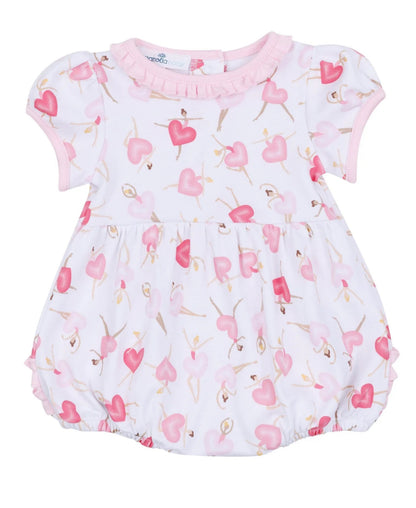 Dancing Hearts Short Sleeve Bubble