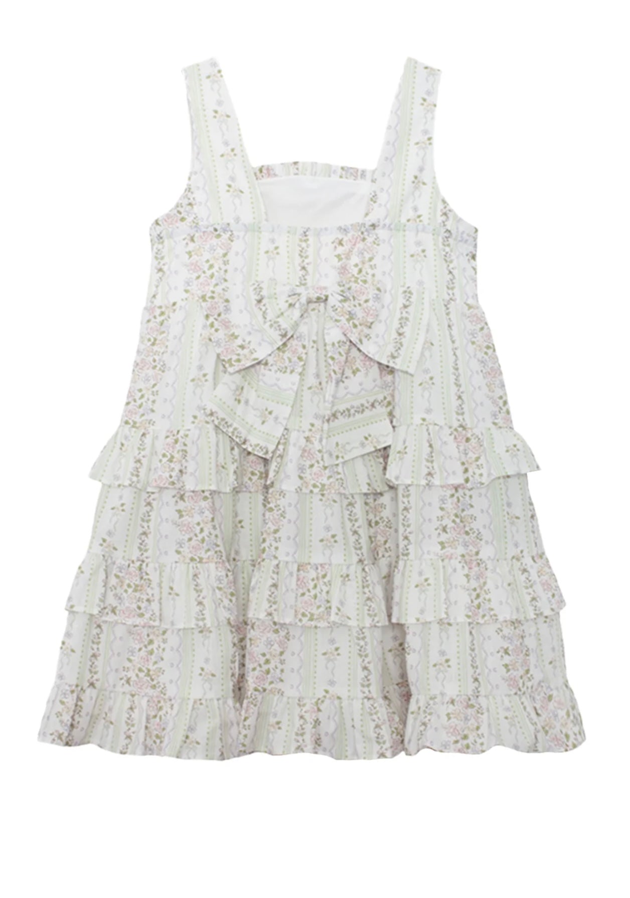 Graceful Garden Sleeveless Dress