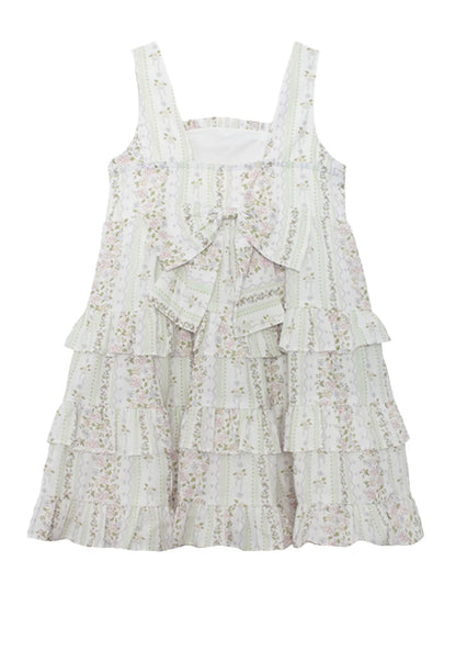 Graceful Garden Sleeveless Dress