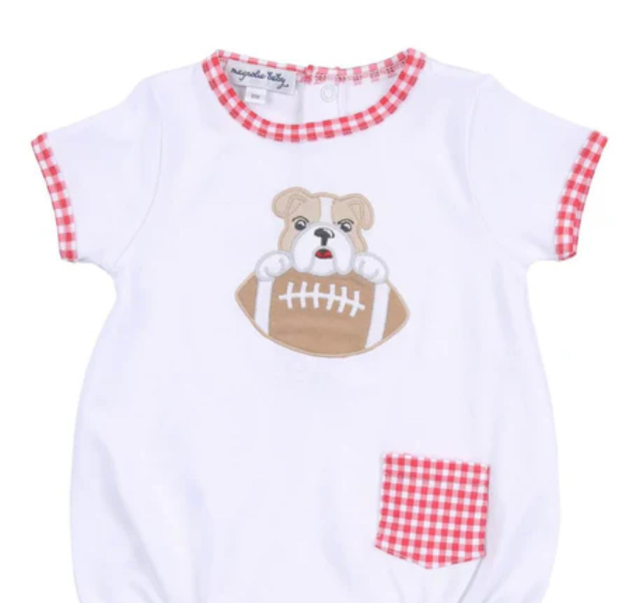 Magnolia Baby Bulldog Romper