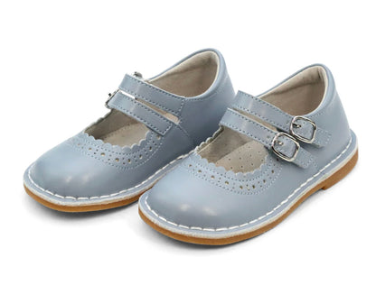 Spring Blue Tatiana Double Strap Mary Janes