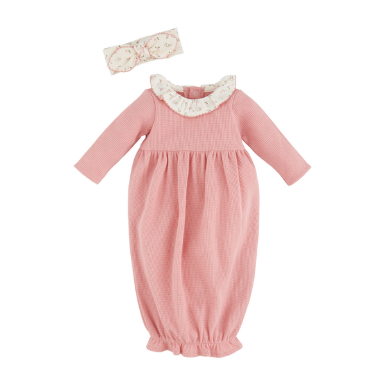 Dusty Rose Gown With Headband