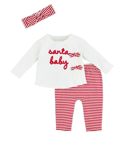 Santa Baby Girl 3pc Set