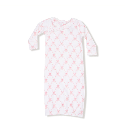 Ribbon Bow Trellis Kimono Gown