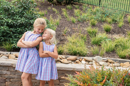 Criss Cross Back Girls Dress