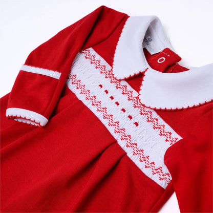 Chris Classic Smocked Footie