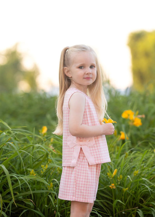 Gingham Short Set