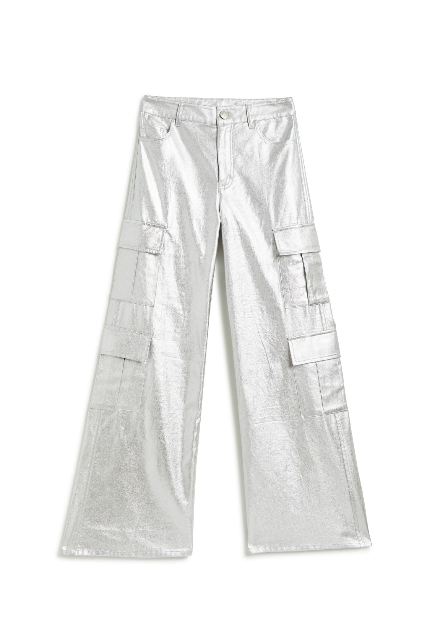 Double Cargo Silver Pant