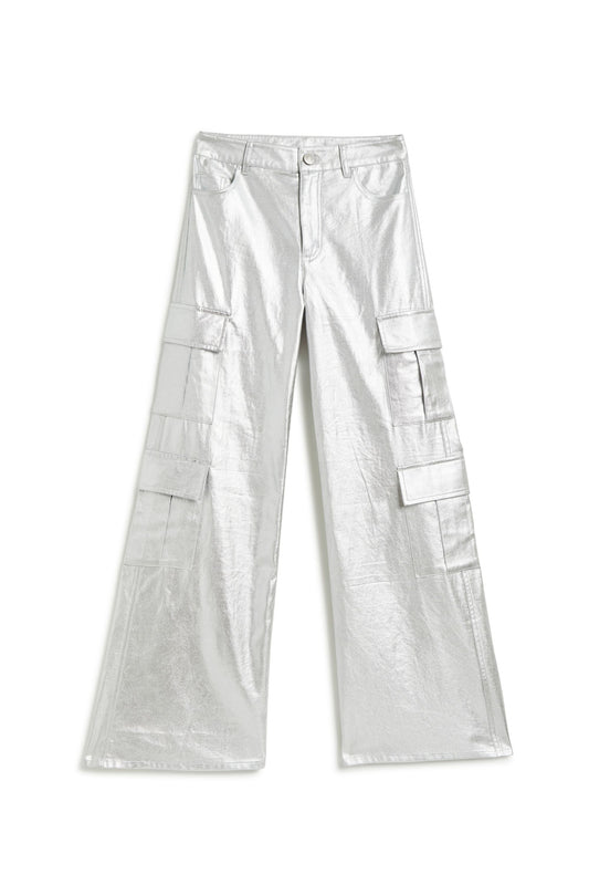 Double Cargo Silver Pant