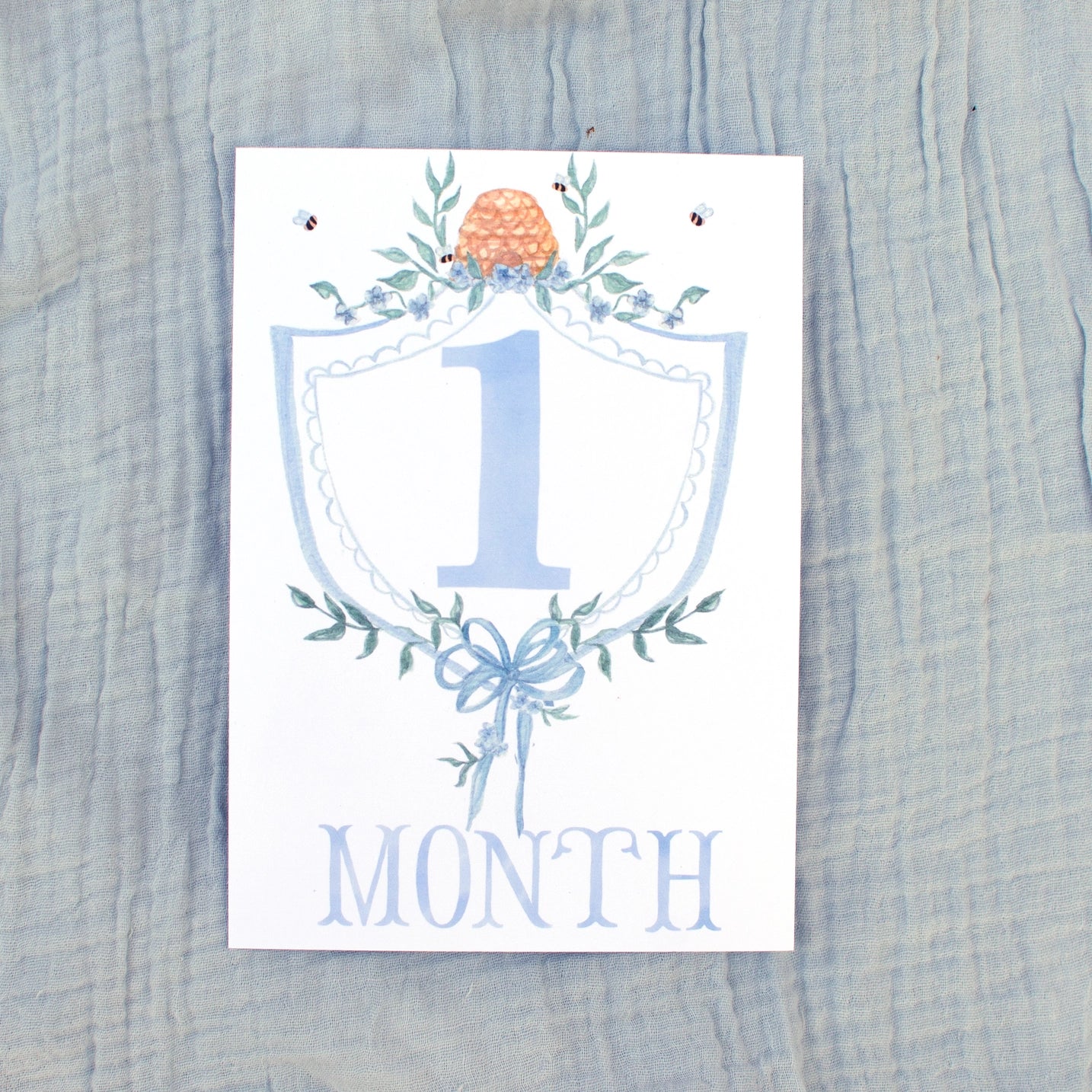 Monthly Milestone Cards