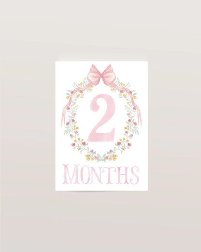 Monthly Milestone Cards